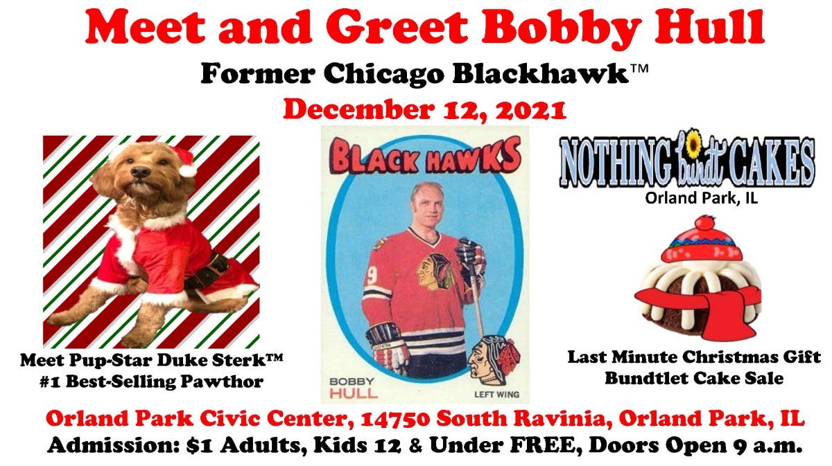 Bobby Hull and Duke Sterk Appearing Sports Cards and More Show