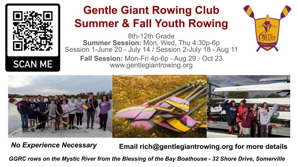 Gentle Giant Rowing - Somerville, MA Patch