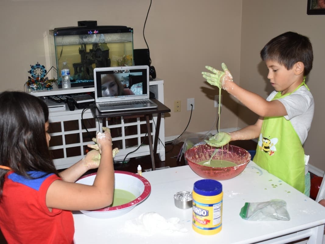 Lily and Tommy Taylor enjoyed participating in a virtual arts and crafts activity during The Arc NCR’s six-week respite program in summer 2020. Like this year’s gala, The Arc NCR’s Family Support Services program transitioned to a virtual format. 