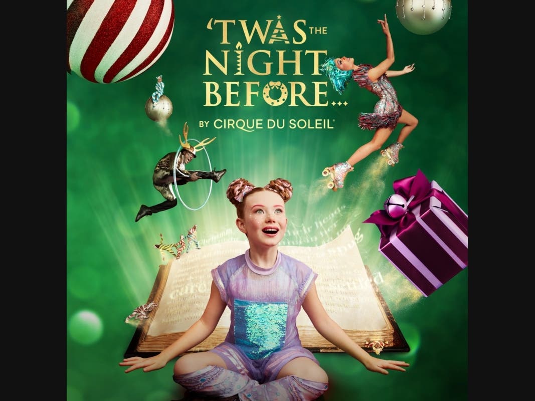 'Twas the Night Before… features the incredible acrobatics Cirque du Soleil is known for – from a mesmerizing aerial straps duo and daring hoop diving, to gravity-defying hair suspension and high-energy dancing