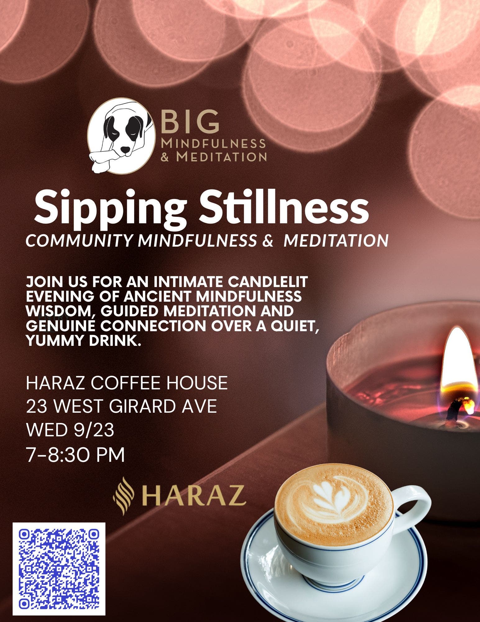 Sipping Stillness: Community Mindfulness & Meditation