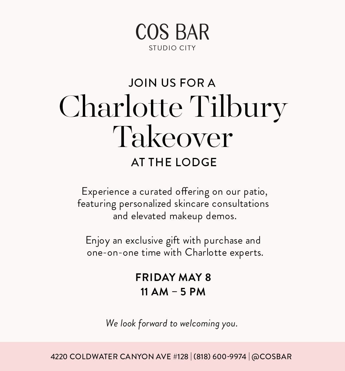Where Beauty Meets Artistry: Charlotte Tilbury at Cos Bar