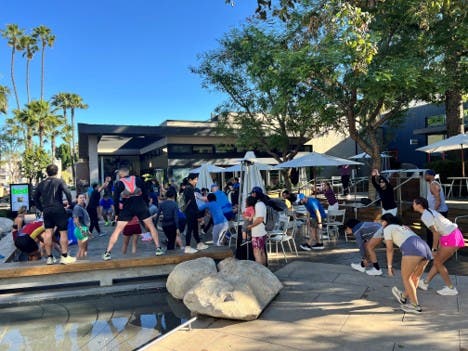 Community Workout at HOKA with Barry’s, Vuori & CIVIL Coffee