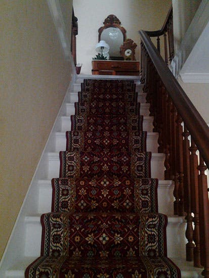 Staircase at Haunted Historic Senator Humphrey House. Staircase at Haunted Historic Senator Humphrey House.