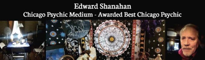 Edward Shanahan Psychic Medium, Paranormal Explorer, Author.