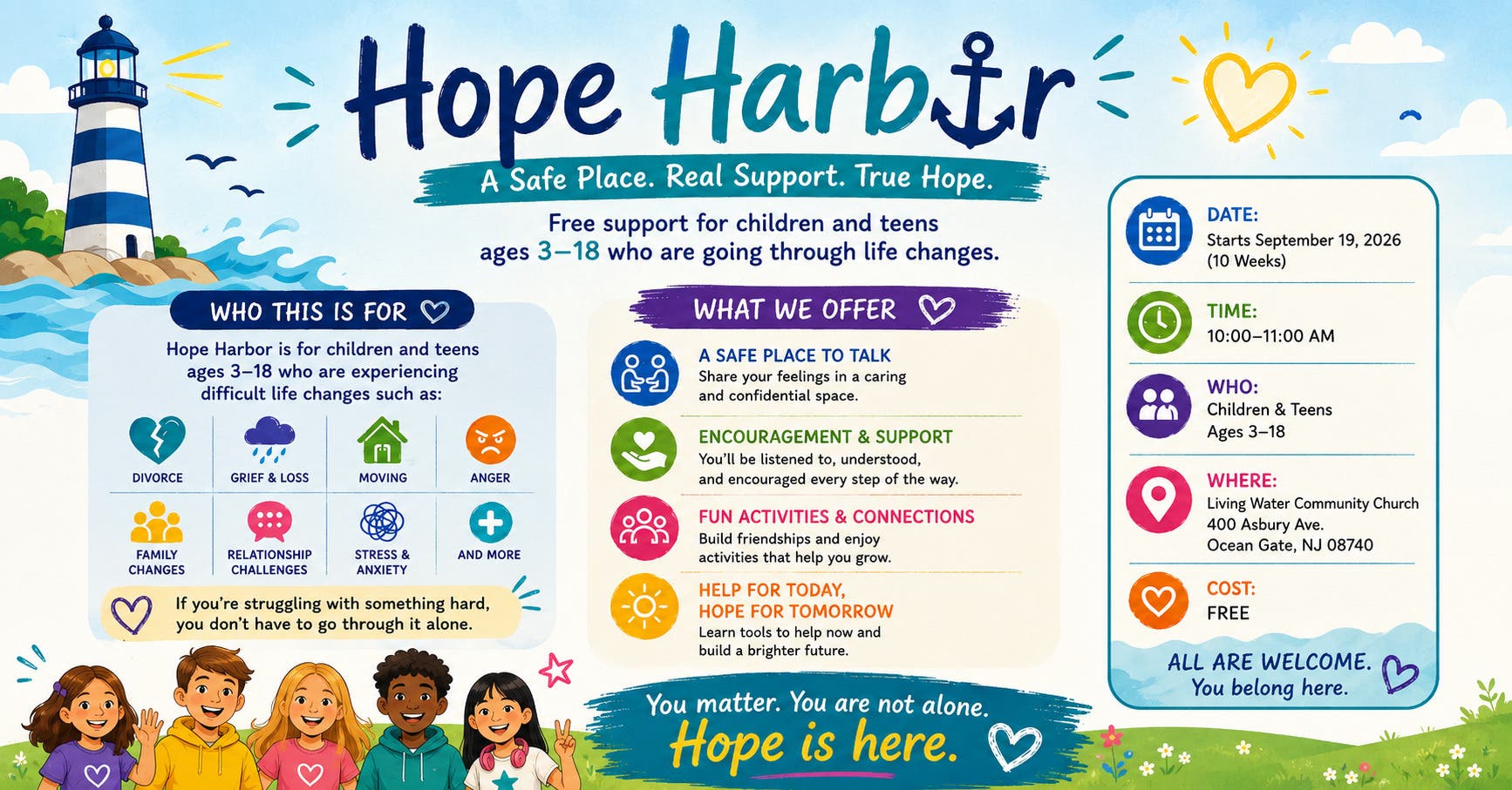 Hope Harbor: Support for Children & Teens