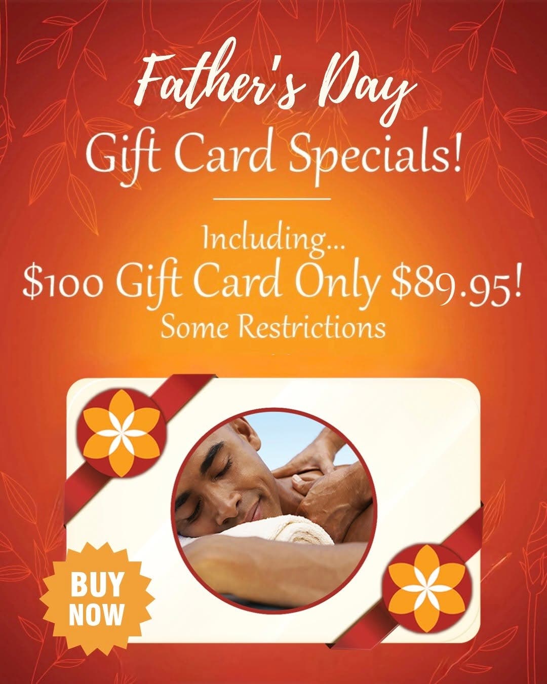 Zen Massage Mooresville Father's Day Special: $100 Gift Certificate for $89.95!