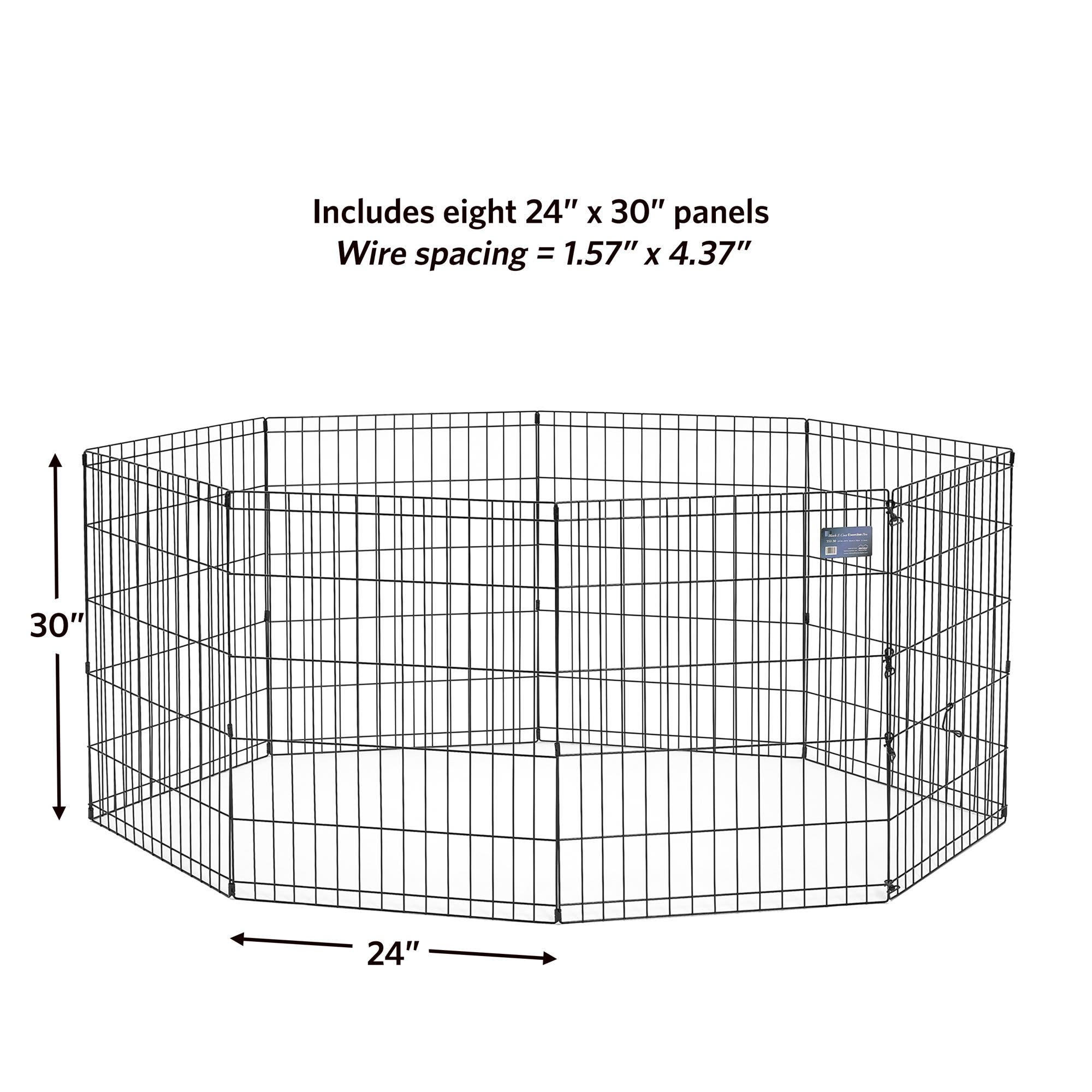 Foldable exercise pen for puppy/small dog or animal