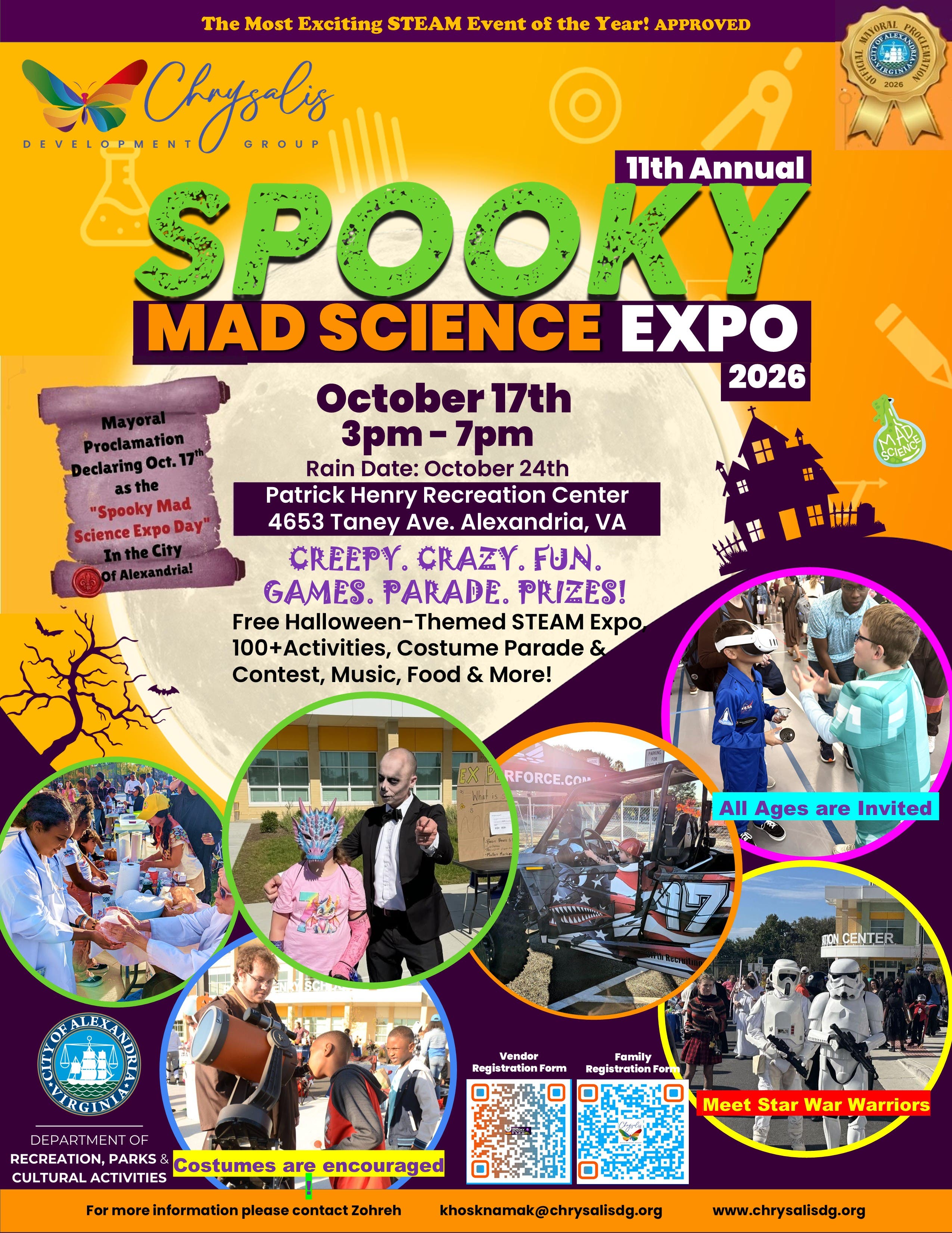 11th Annual Spooky Mad Science Expo