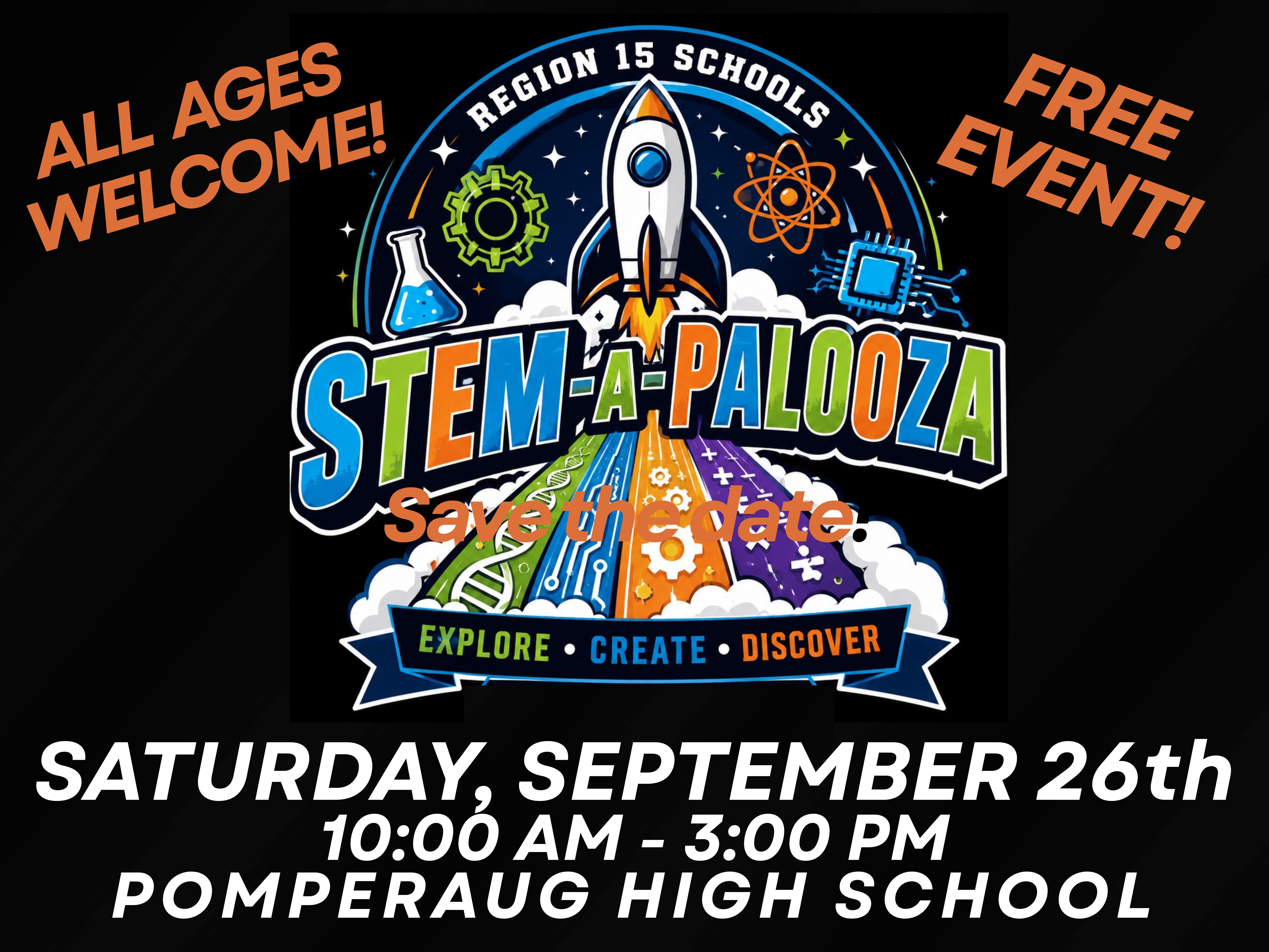 Region 15 Invites Community to STEM-A-Palooza!