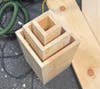 A look inside one of the specialized rocket bat boxes Sam Morgulas constructed for his conservation project.