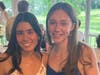 Senior Swimmers, Caroline Lowder and Kiera St. John at banquet
