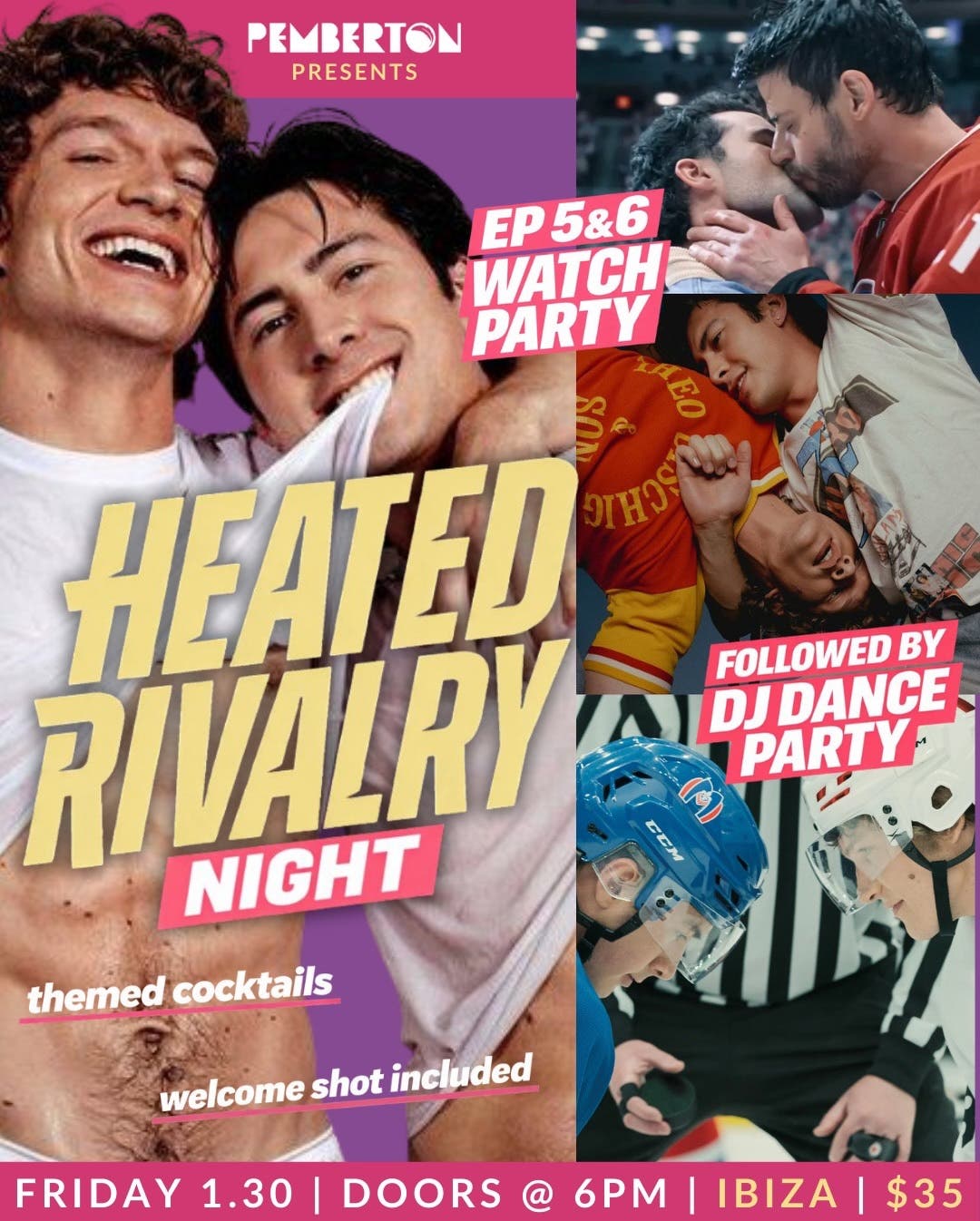 Jan 30 | Heated Rivalry: Screening + Dance Party | Phoenix, AZ Patch