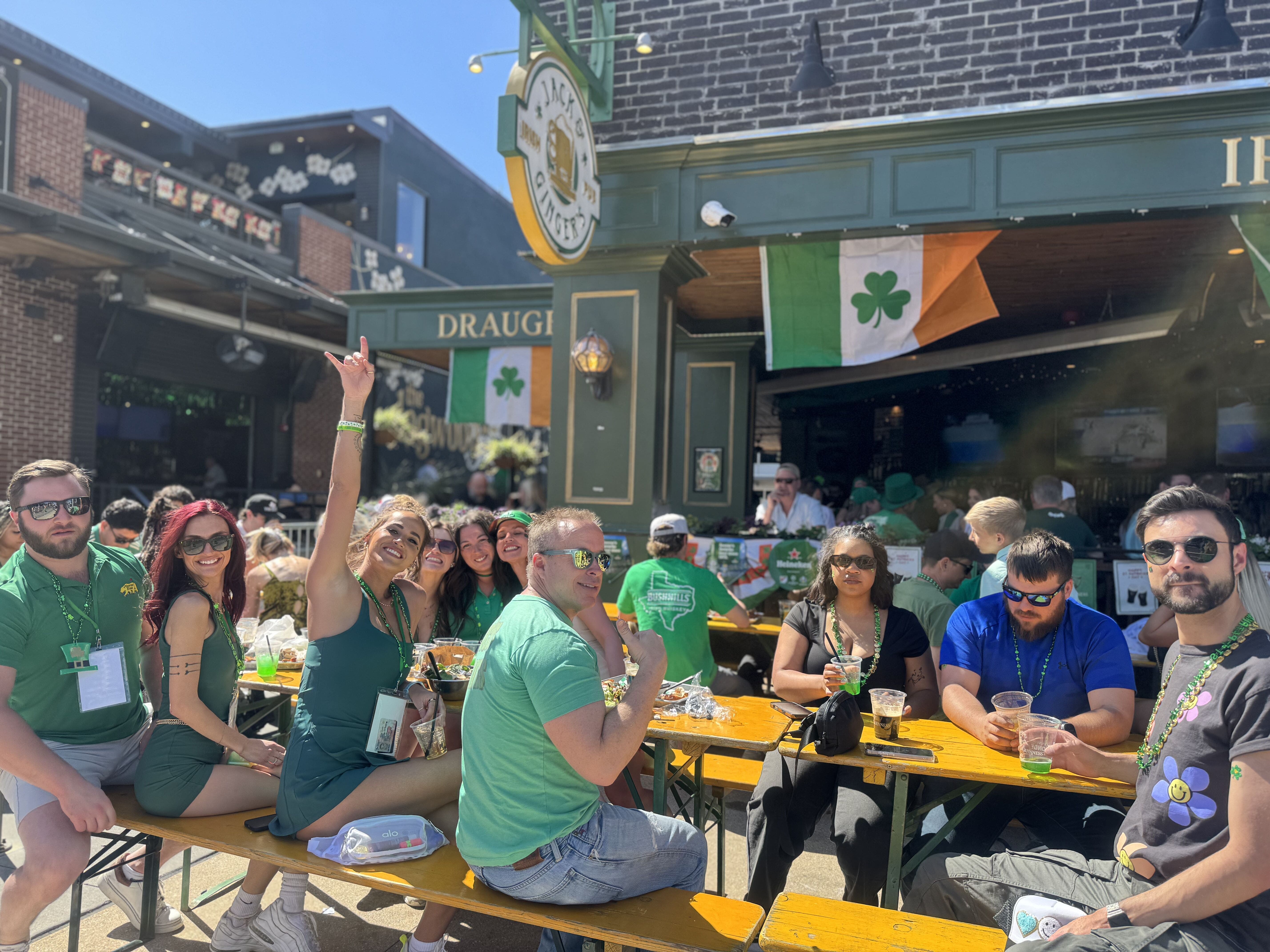 St. Patrick's Day at Jack & Ginger's at Domain NORTHSIDE