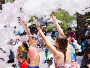 Bubble Bash at Desert Ridge Marketplace 