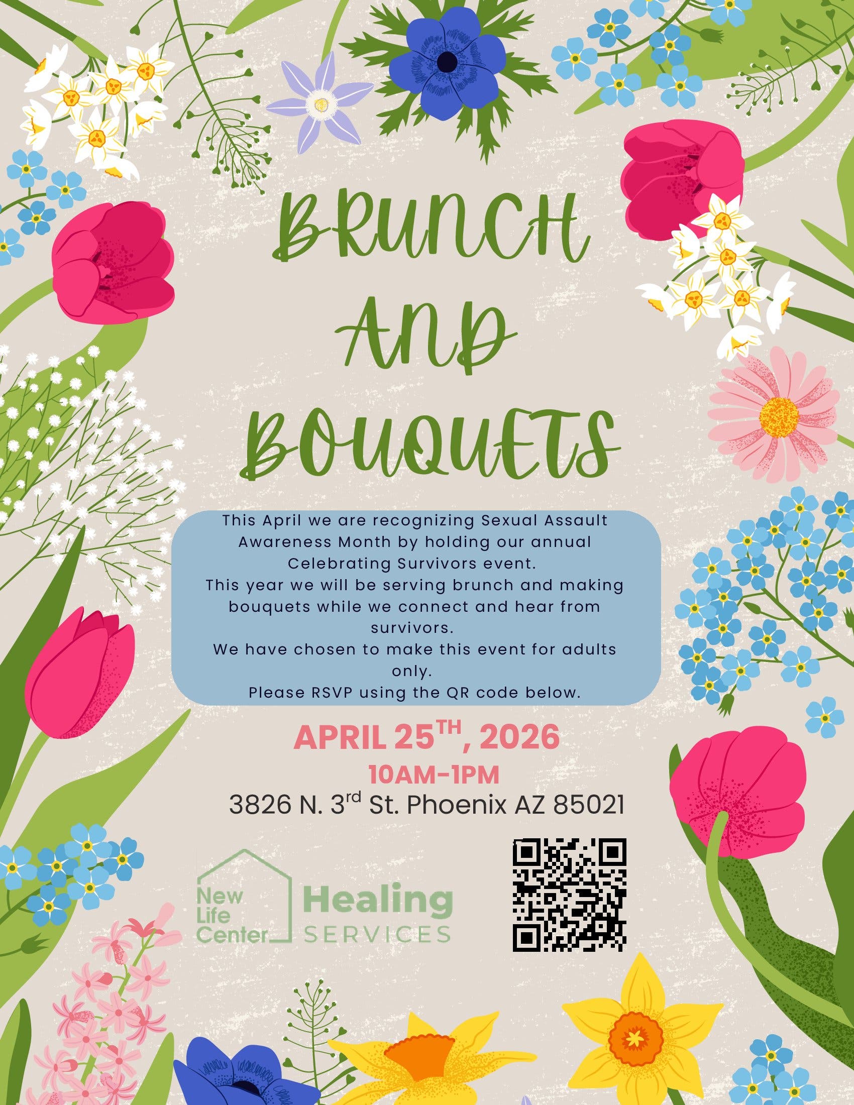 Brunch and Bouquets