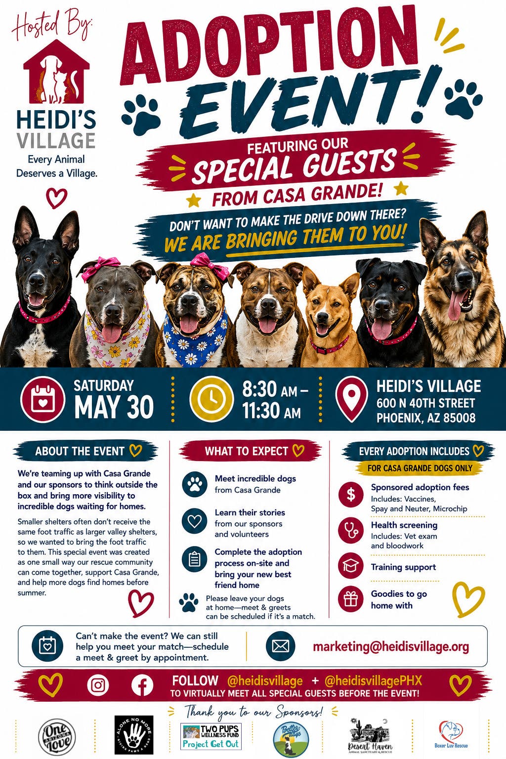 Heidi's Village Adoption Event