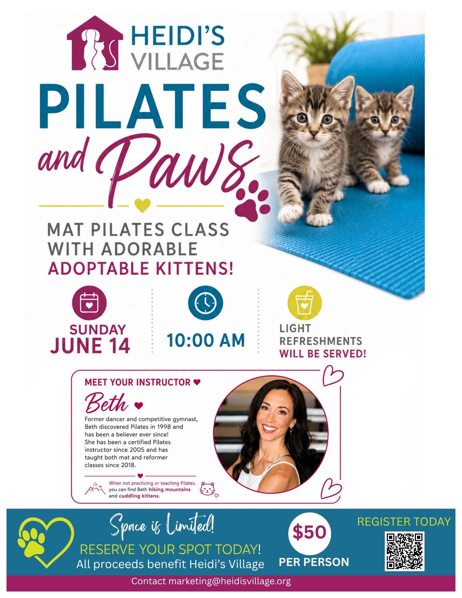 Pilates and Paws