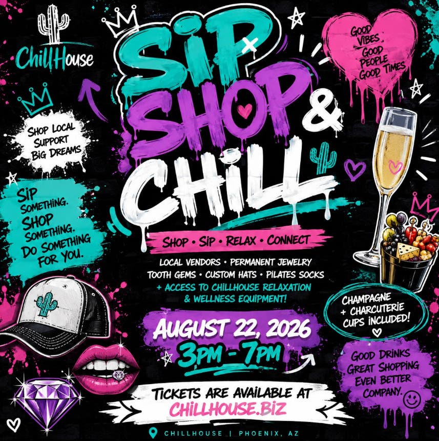 Sip, Shop, & Chill at The Chill House 