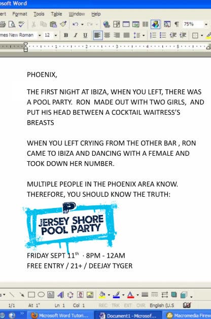 Jersey Shore Pool Party