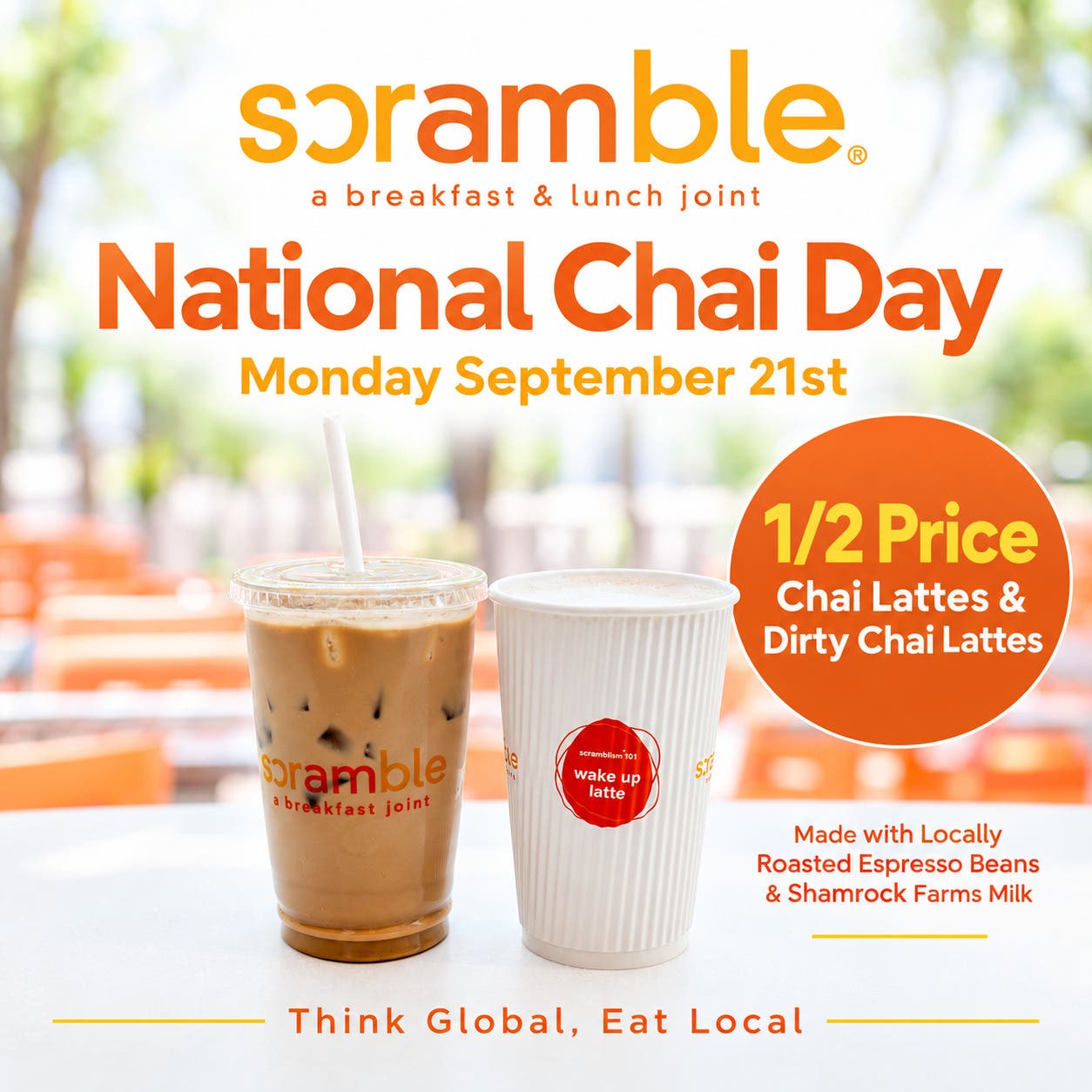 National Chai Day at Scramble