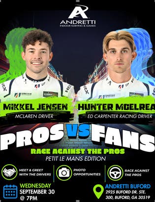 Pros vs. Fans: Petit Le Mans Edition with Mikkel Jensen & Hunter McElrea