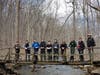 Scouts from Troop 200 hiked the Patriot's Path in Jockey Hollow