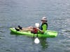 Ryan Senger perfects his kyaking skills during a camping trip