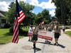 On his path to Eagle, Justin participated in a number of parades, like this one in Lebanon Borough celebrating the 4th of July.