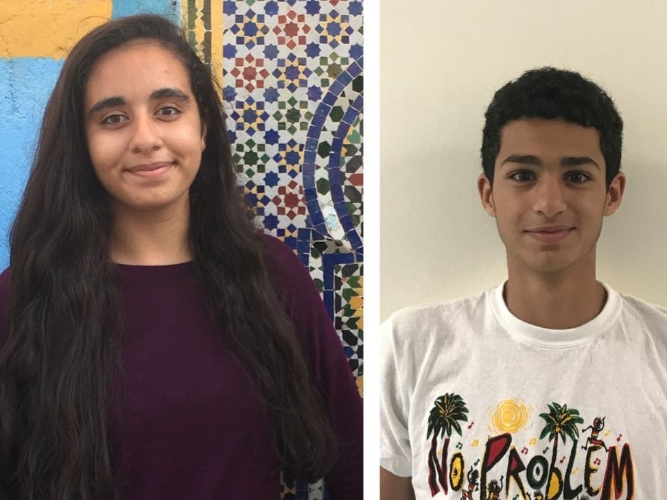 Boys & Girls Club of Stamford Student Leader Interns; Donia Elmansy & Daniel Sorial