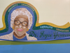The Dr. Joyce Yerwood Community Mural at the Boys & Girls Club of Stamford Yerwood Center.