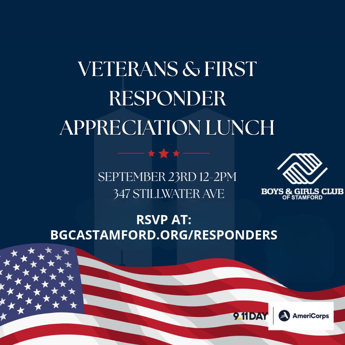 Veterans and First Responder Lunch