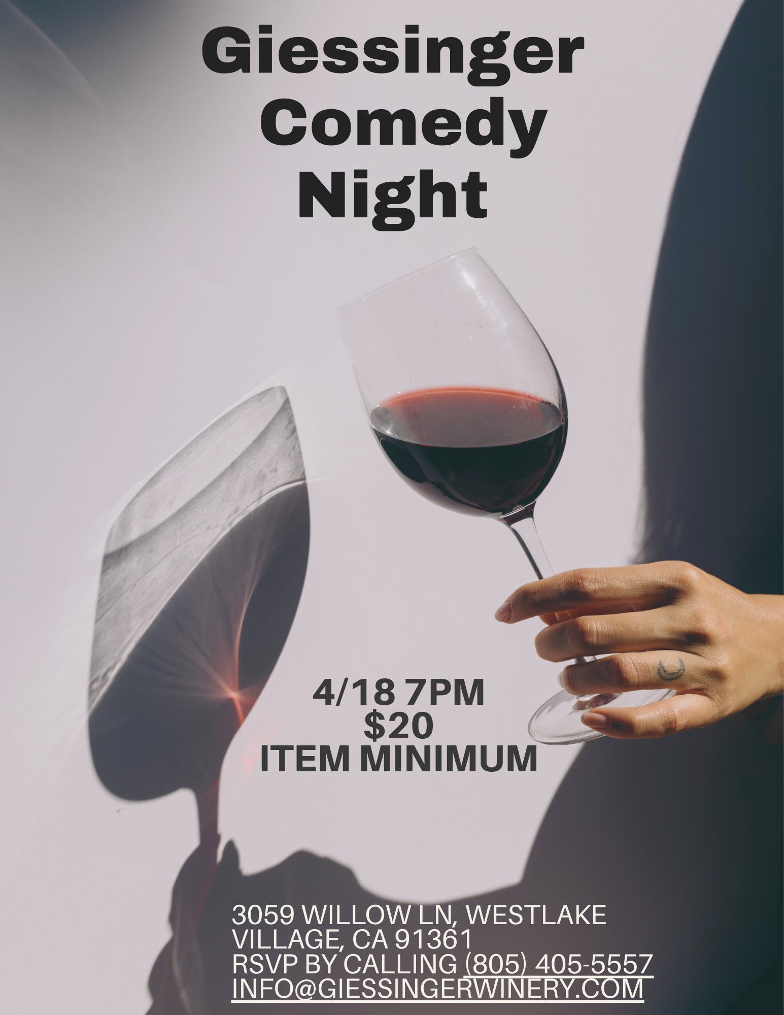 Giessinger Comedy Night
