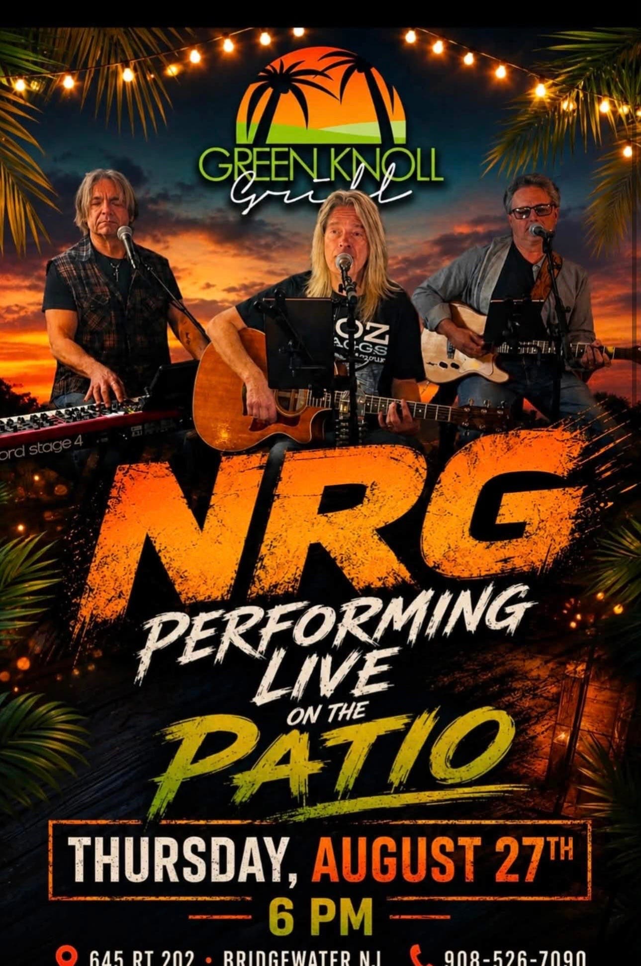 Acoustic NRG Live for Happy Hour!