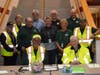 (L to R) Karen Hocking, Jeff Bord, Eric Boucher, Todd Rolland, Paula LaFrance, Bill Hocking, Ann Logan, Ann Levesque, Frank Poirier, Dave Dunn and Pat Loftus.