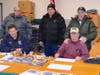 (L to R) FR: David McCaffrey, Director Somers Municipal Veterans Services, J. Kelley BR: W. Hocking, P. Martinello,  L. Collins (wearing their new jackets)