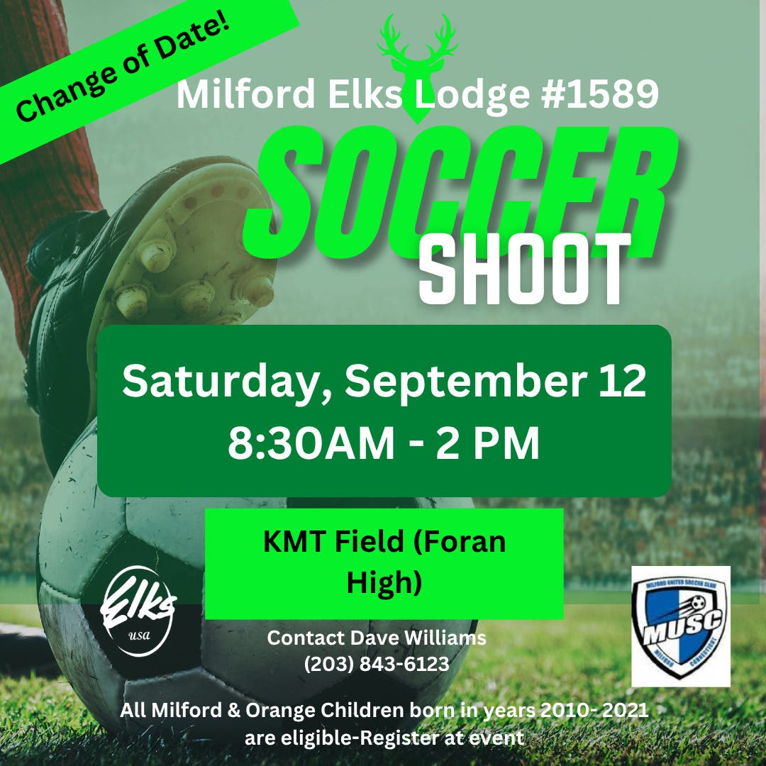 Milford Elks Soccer Shoot