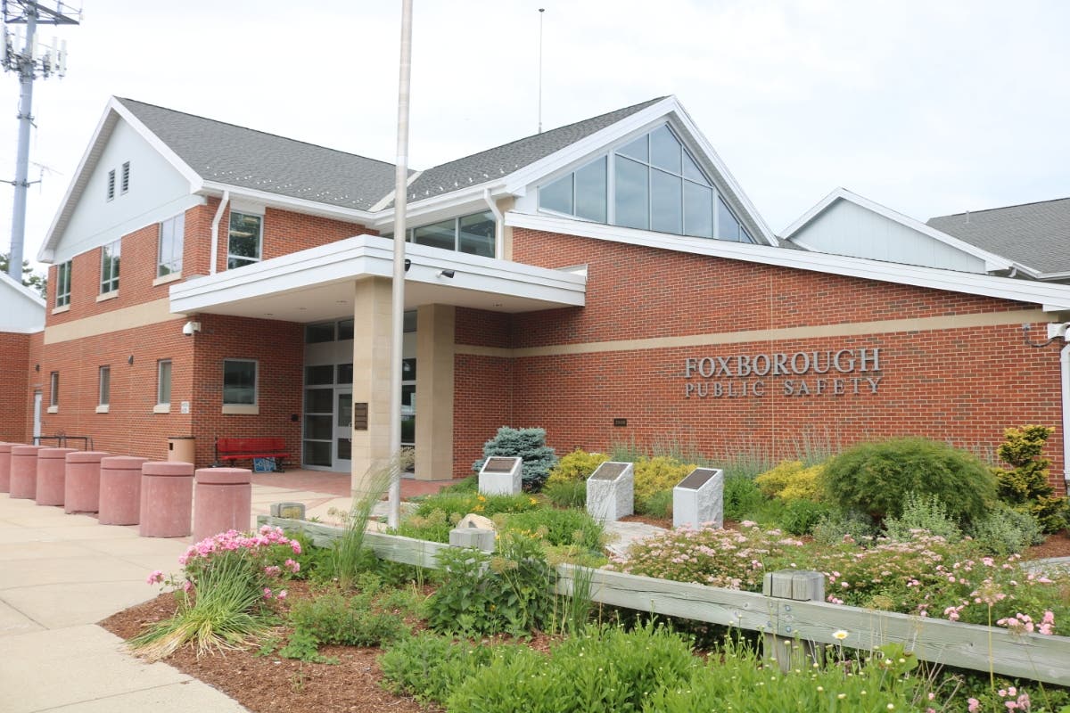Foxborough and Mansfield will temporarily use the Foxborough Public Safety Building  to start the regional program.