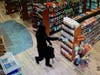 Canton Police said the suspect robbed a laundromat in town and a convenience store in Stoughton.