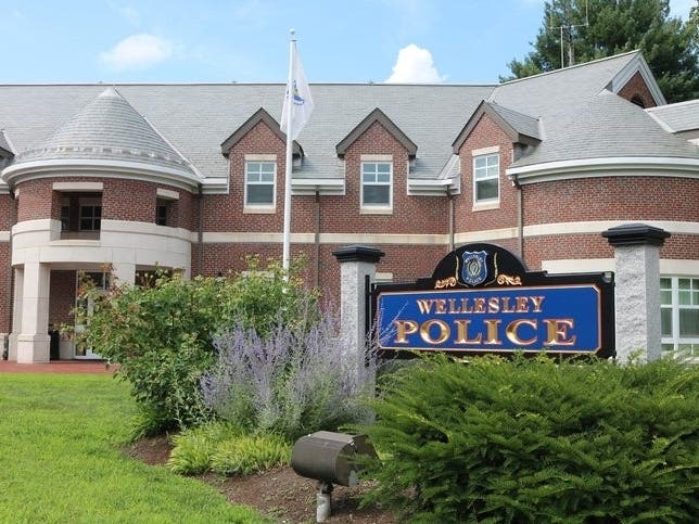The Wellesley police log from July 14 through 21 included a marijuana arrests and graffiti at Wellesley Middle School.