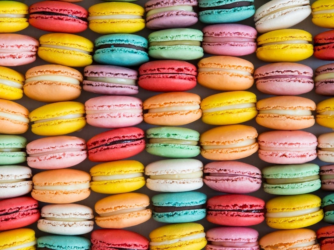 Woops, a French-style bakery chain specializing in colorful macarons, opened at the South Shore Plaza in Braintree.
