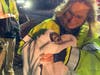 The ferret was not injured during the crash and was taken in by Wareham Animal Control.