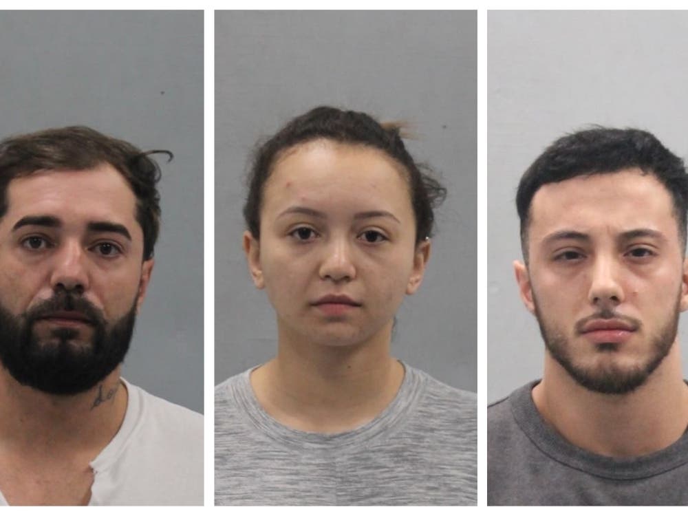 Around 7:45 a.m. Thursday, police said they were called to a home on Angel Drive after Kevin Vieina, 25, and Nubbia Rodriques, 24, forced their way inside with a baseball bat.