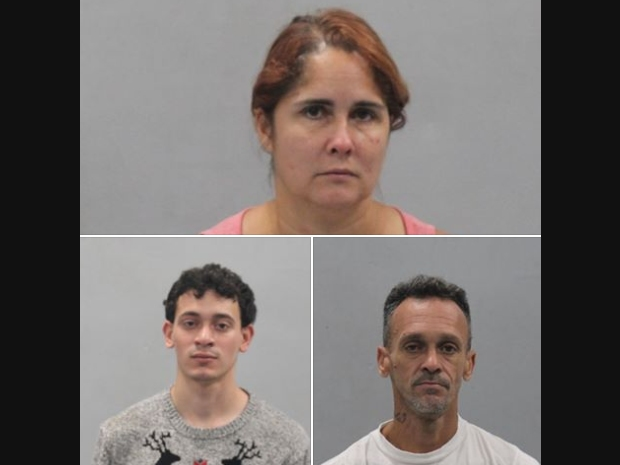 Jesus E. Figueroa, 22, of Yarmouth, Jesus M. Figueroa​, 47, and Edeida Feliciano​, 47, both of Barnstable, were charged with trafficking more than 200 grams of cocaine and conspiracy to violate the drug law.