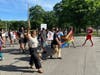 Stoughton residents march in a Juneteenth rally to remember Black history and protest systemic racism.