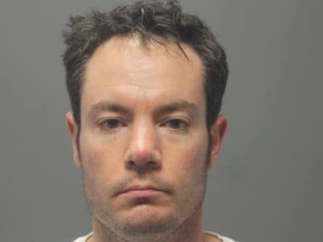 Matthew Simonson, 35, of Greenville, New Hampshire, was charged with assault and battery with a dangerous weapon (motor vehicle), leaving the scene of person injury, leaving the scene of property damage and operating to endanger.