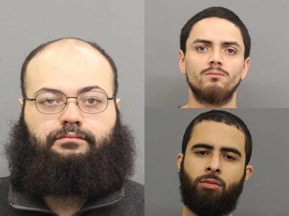 East Providence police identified the men as Jose Vazquez, 27, of Chicopee, Nathaniel Vasquez, 26, and Roberto Jourdan, 24, both of Springfield. All three face larceny, vehicle tampering and conspiracy charges.
