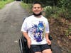 D'Anthony Cruz, 13, was diagnosed in May 2021 with Ehlers Danlos Syndrome​ (EDS). EDS is a rare condition that affects connective tissues. Because of the condition, Cruz often has to use a wheelchair.