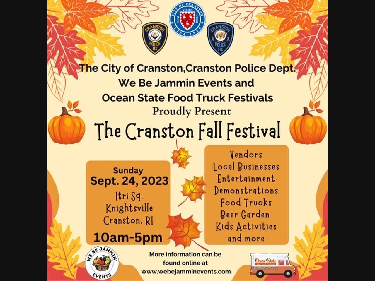 The festival will include vendors and local businesses lined along the square for shopping. There will also be live entertainment, kid activities, food trucks and a beer garden for those over 21.