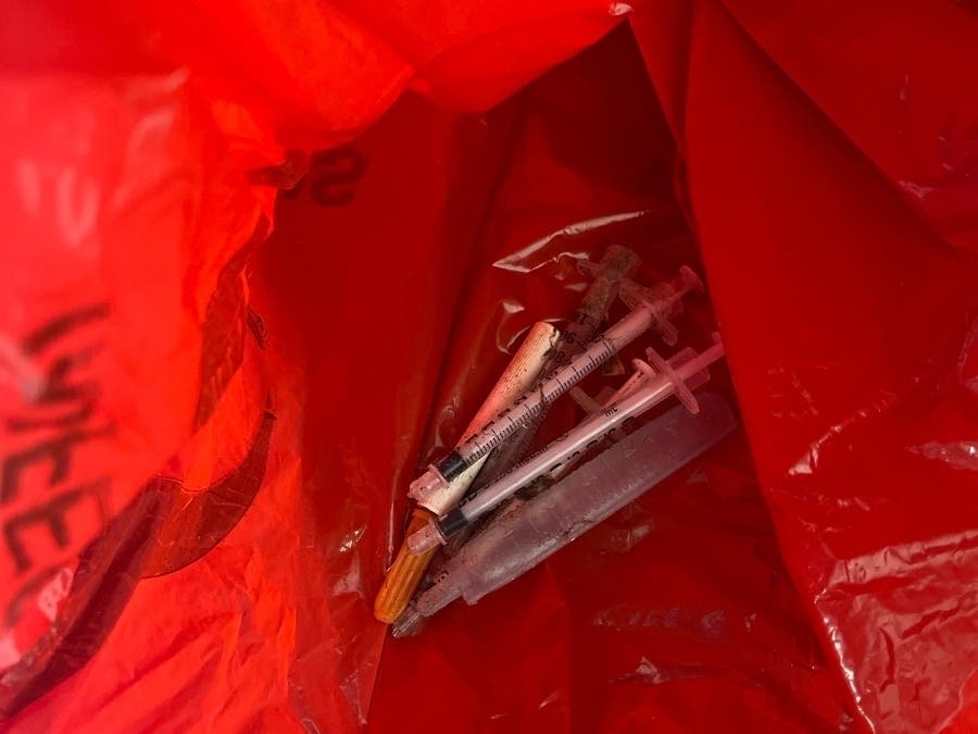 A warning was issued for Ocean State beachgoers after hazardous debris, including syringes, washed ashore on East Matunuck State Beach in South Kingstown, the Rhode Island Department of Environmental Management (DEM) said Monday.